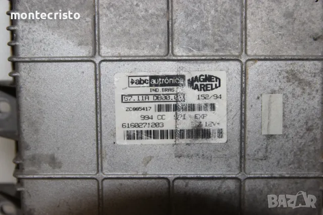 Моторен компютър Fiat Uno (1983-1993г.) 6160271203 / G711ADB0003 / 994CCSPIEXP, снимка 2 - Части - 49348700