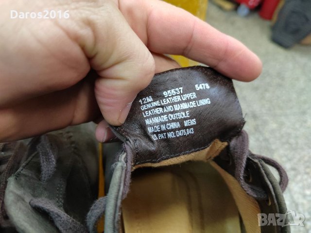 Страхотни мъжки обувки Timberland 47 номер, снимка 5 - Спортно елегантни обувки - 35685400