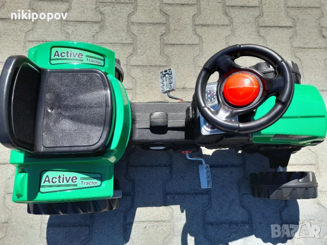 PILSAN Трактор Active 07314 зелен, снимка 3 - Детски велосипеди, триколки и коли - 53564608