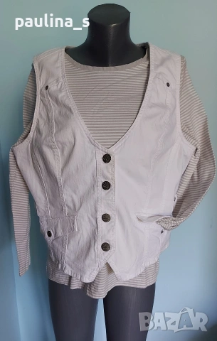 Два различни броя / Марков джинсов и дънкови елеци "Cecil" , снимка 8 - Елеци - 44413007