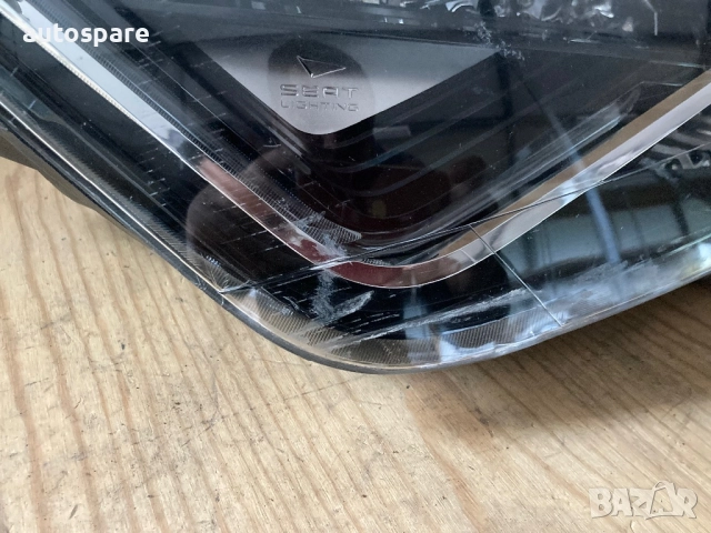 Девен фар Seat Leon. Сеат Леон. 17-20г.  Full Led. Valeo. 90100840/ 5F1941008L. , снимка 2 - Части - 51974400