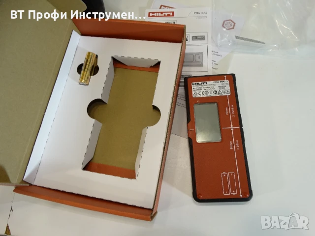 Hilti PR 30 HVSG A12 - Ротационен лазерен нивелир със зелен лъч, снимка 11 - Измервателни инструменти - 51186342