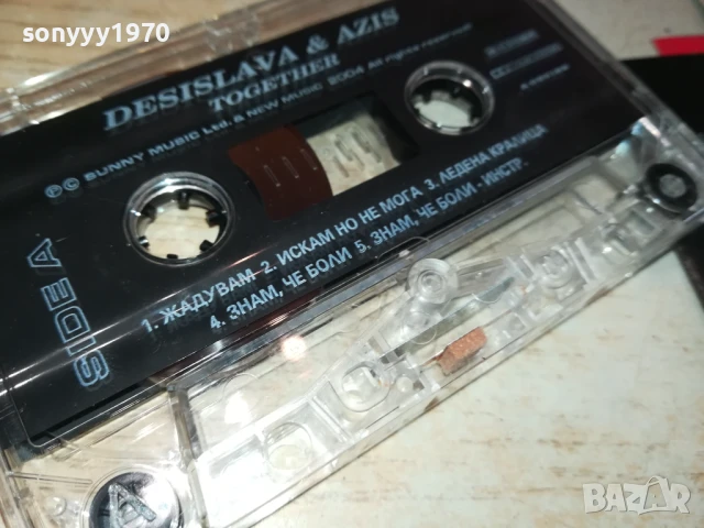 DESISLAVA & AZIS-ORIGINAL TAPE 3005251543, снимка 12 - Аудио касети - 50485455