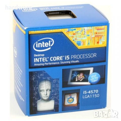 десктоп процесор cpu Intel i5 4570 сокет socket 1150, снимка 2 - Процесори - 34110422
