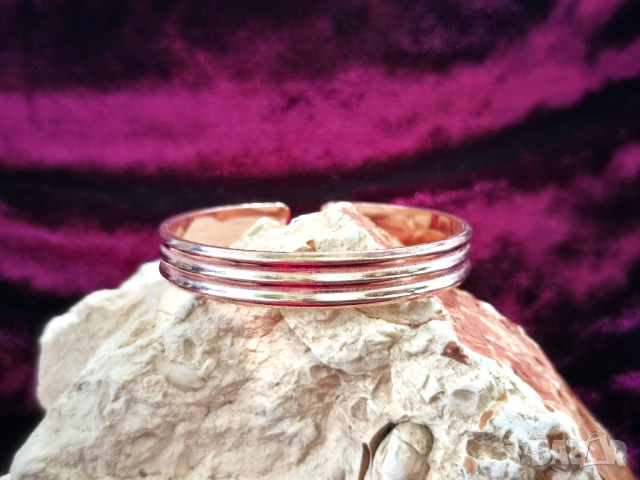 Медна терапевтична гривна 6