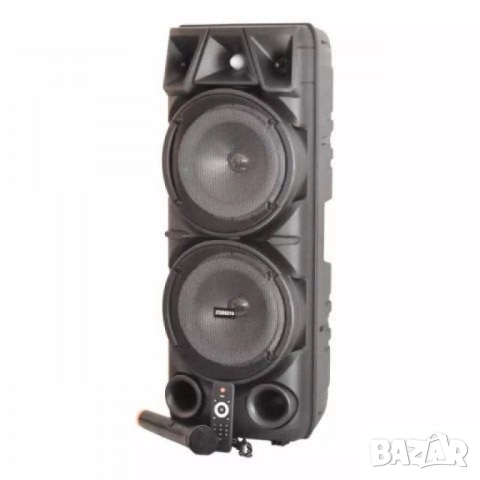 Bluetooth тонколона speaker ZQS-8210 2x8" 4800mAh, снимка 7 - Друга електроника - 52099334