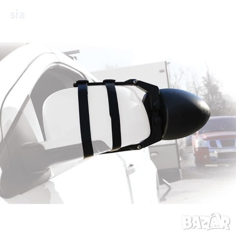 Огледало за каравана, бус, автомобил, 16 см, снимка 3 - Аксесоари и консумативи - 40885342