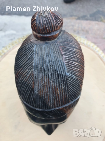 Дървена пластика от Ангола, снимка 5 - Други ценни предмети - 52116971