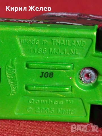 Метална количка QOMBEE MADE IN THAILAND камион за КОЛЕКЦИЯ ДЕКОРАЦИЯ 19125, снимка 9 - Колекции - 40678679