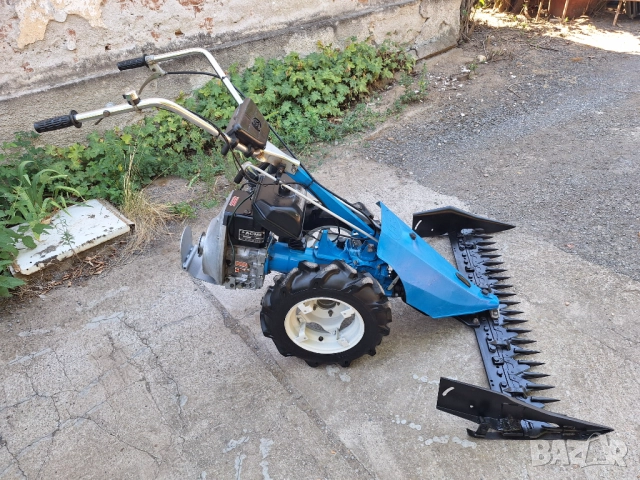  Палцова косачка BCS 730 Acme 10к.с. двуколка 115см отлична, снимка 5 - Градинска техника - 51524409