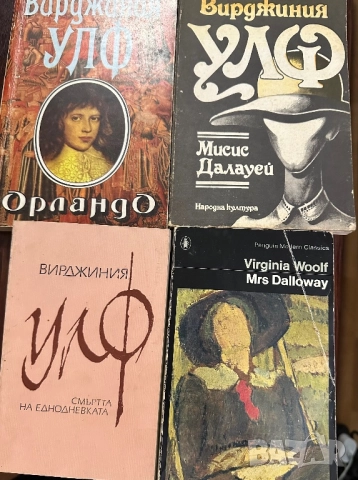 Вирджиния Улф -Мисис Далауей-Орландо-Смъртта на еднодневката