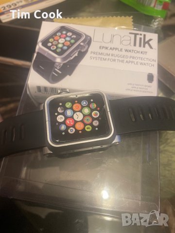 Apple Watch версия 2, кейс с каишка, снимка 1 - Смарт часовници - 35857462