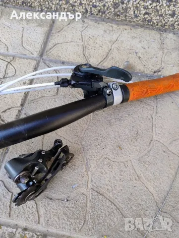 право кормило със команди и техния дерайлиор, снимка 6 - Части за велосипеди - 49687023