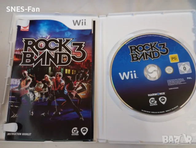 Rock Band 3 Wii , снимка 2 - Игри за Nintendo - 56144238
