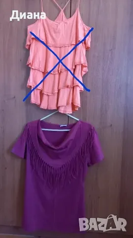 Летни дамски блузки трико, снимка 2 - Туники - 39248770
