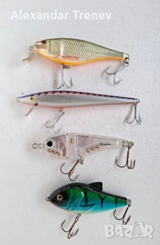 Джъркове и воблери Salmo,Rapala и др., снимка 7 - Такъми - 52351226