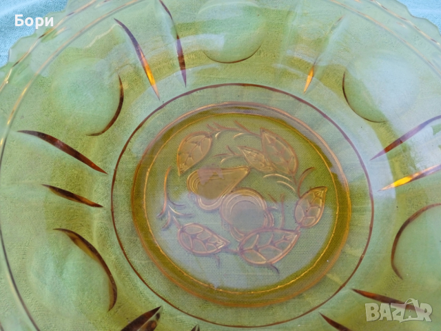 Фруктиера цветно стъкло, снимка 5 - Декорация за дома - 36242567