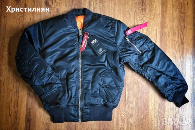 ALPHA INDUSTRIES MA-1 Heritage Bomber Jacket - S