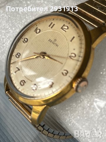 Красив часовник Zenith 1960-1969, снимка 2 - Мъжки - 39862257