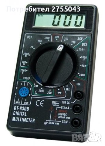 Цифров Мултиметър DT830B