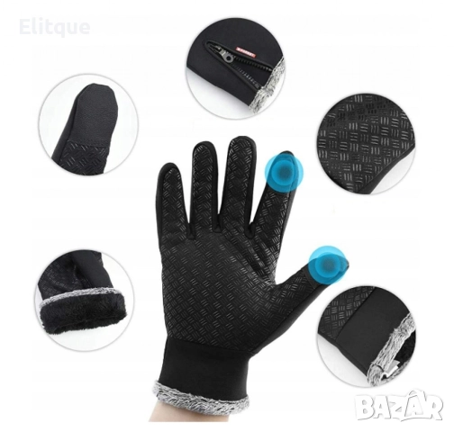 Ръкавици Vivva GLOVELO, размер S/М, L/XL, термо, Черен, снимка 7 - Ръкавици - 52818690