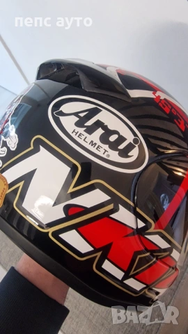 Каска Arai haga monza Mразмер, снимка 8 - Аксесоари и консумативи - 53621272