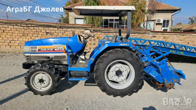 Японски трактор Iseki TG25F GEAS с фреза, 25 кс, 4x4, АграБГ Джолев, снимка 2 - Селскостопанска техника - 47774057