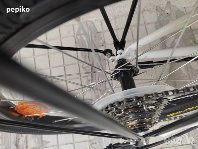 Продавам колела внос от Германия  двойно сгъваем велосипед FOLDING BACHINI 20 цола, снимка 16 - Велосипеди - 51610952