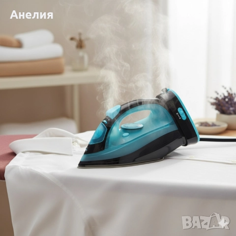 Безжична парна ютия 2400W - 483, снимка 2 - Ютии - 52298882