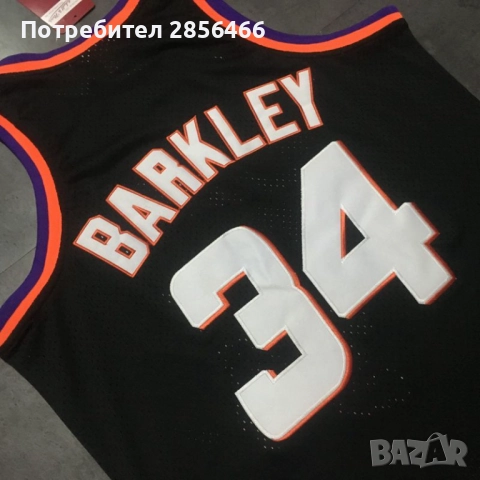 Мъжки потник Mitchell & Ness Charles Barkley Phoenix Suns seasons 1992/93. размер XL, снимка 6 - Тениски - 52105706