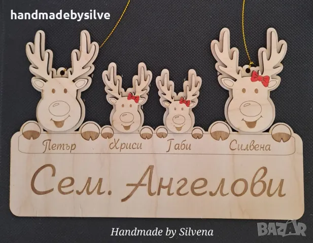 коледни пирсонелизирани табели