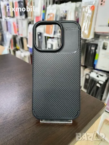 Apple iPhone 16 Pro Carbon Fiber силиконов Калъф / Кейс