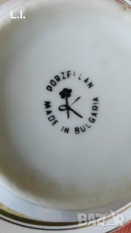 Български порцелан, Сервиз за чай/кафе, снимка 8 - Сервизи - 48023287