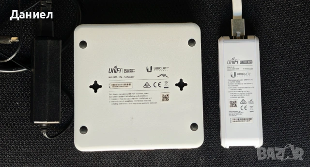 Комплект Ubiquiti UniFi USG и Cloud key (UC-CK), снимка 5 - Рутери - 53737059
