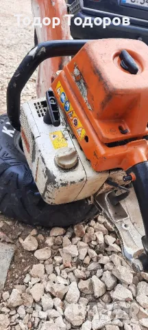 Фугорез STIHL TS750  100cc. 7к.с. 350мм. Щил, снимка 7 - Други машини и части - 48986728