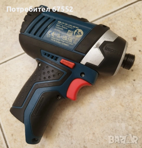 Импакт GDR 12V-105. Само тяло в отлично състояние. 60€ (цената е крайна!), снимка 2 - Други инструменти - 53635272