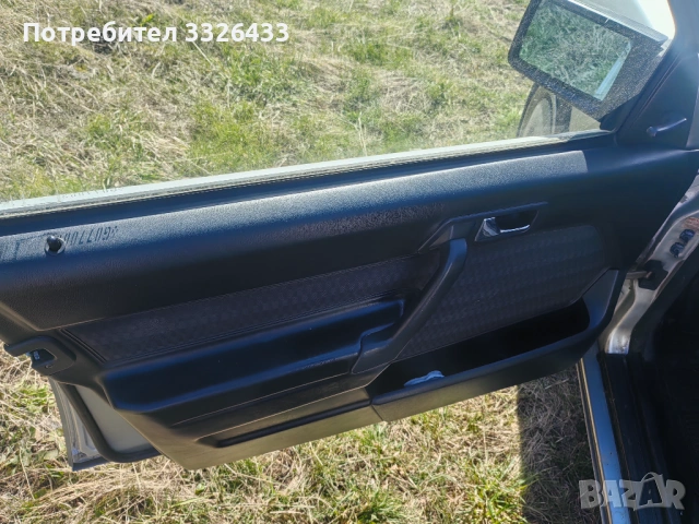 Перфектен черен салон за Мерцедес 190 , снимка 4 - Автомобили и джипове - 53665078