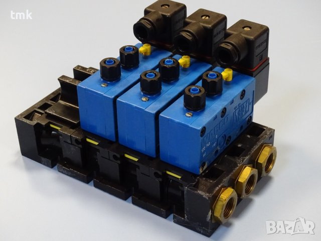 Пневматичен разпределител WABCO 572 740...0 24V DC, снимка 2 - Резервни части за машини - 40528399