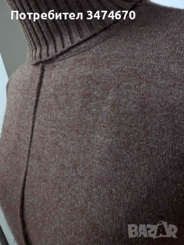 Дамски пуловер, размер S-M, употребяван., снимка 3 - Блузи с дълъг ръкав и пуловери - 52146789