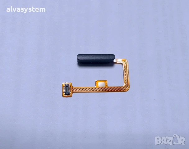 НОВ бутон за включване и Fingerprint за Xiaomi Mi 11 Mi11 Lite 4G/5G NE Black/Черен