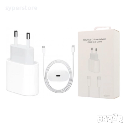 Зарядно за телефон 220v Digital One SP01137, 35W за iPhone 16, iPhone 16 Pro, iPhone 16 Pro Max, Typ, снимка 3 - Оригинални зарядни - 52717927