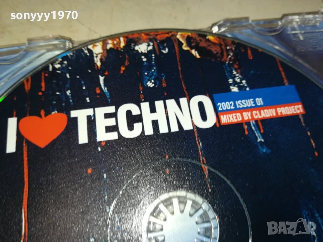 I LOVE TECHNO CD 1008252148, снимка 4 - CD дискове - 51321146