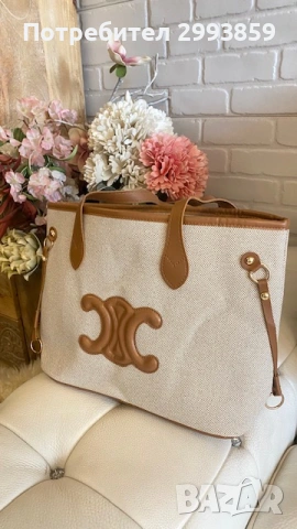 CELINE bag*Чанта за плаж рафия селин, снимка 11 - Чанти - 53365439