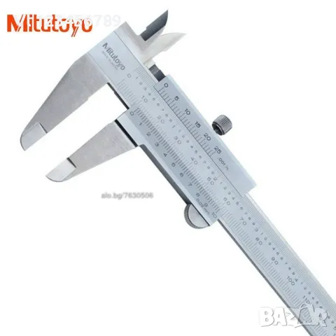 Mitutoyo-шублер двустранен, дълбокомер, / 0-150 mm