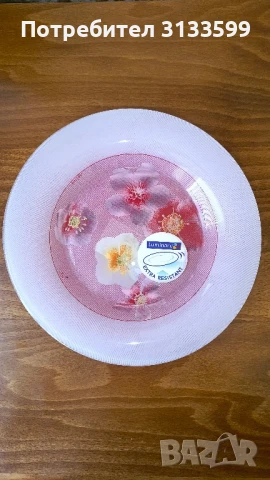 Шест стъклени чинии LUMINARC / Made in France 