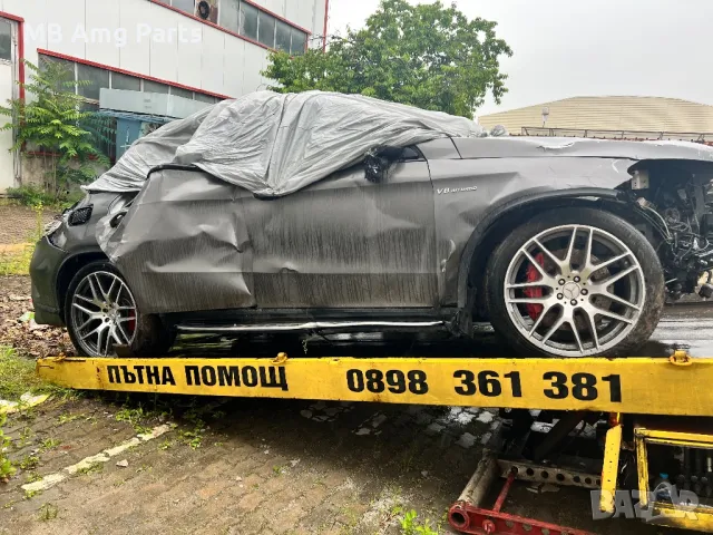 W166 GLE 63s AMG M157 Bang & Olifsen на части Алкантара, снимка 9 - Автомобили и джипове - 50408034