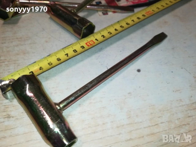 КЛЮЧ ЗА СВЕЩИ С ОТВЕРТКА ЗА РЕЗАЧКА 25ЛВ ЗА БРОЙ 2911251723, снимка 7 - Градинска техника - 52585175