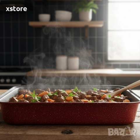 Мраморна тава – надеждно печене и лесно почистване за всяка кухня, снимка 4 - Съдове за готвене - 52687919