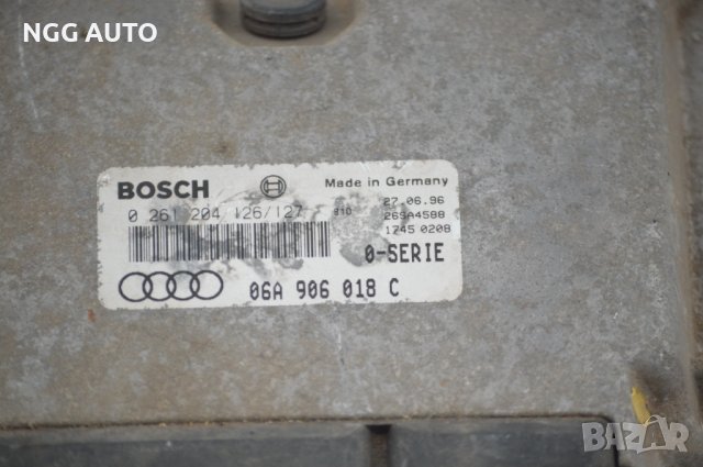 Компютър Двигател BOSCH 0 261 204 126/127, 06A 906 018 C, 0-Serie, снимка 4 - Части - 39758731