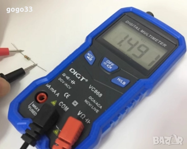 джобен мултицет, снимка 2 - Друга електроника - 51501994